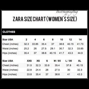 blouse zara|zara blouse size chart.